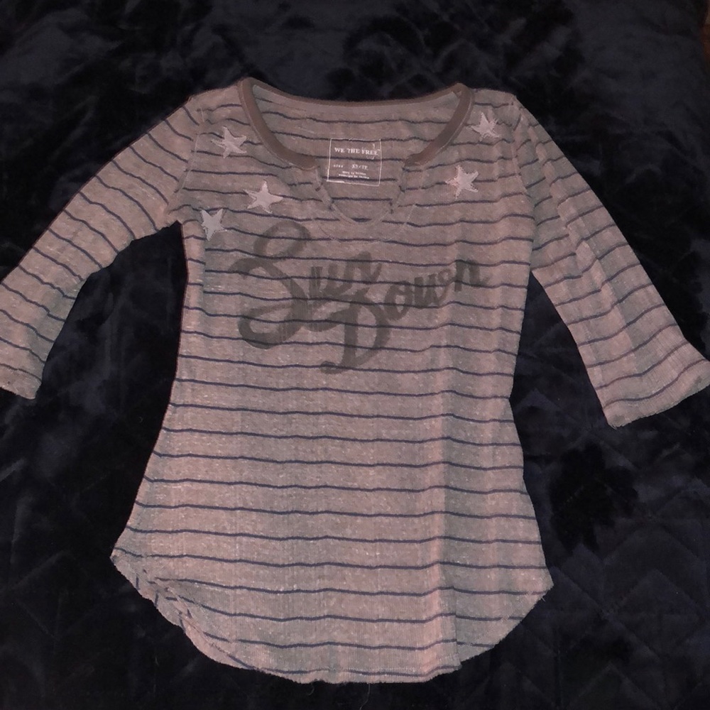 🤩 Sun-down w/ stars FP cropped long sleeve